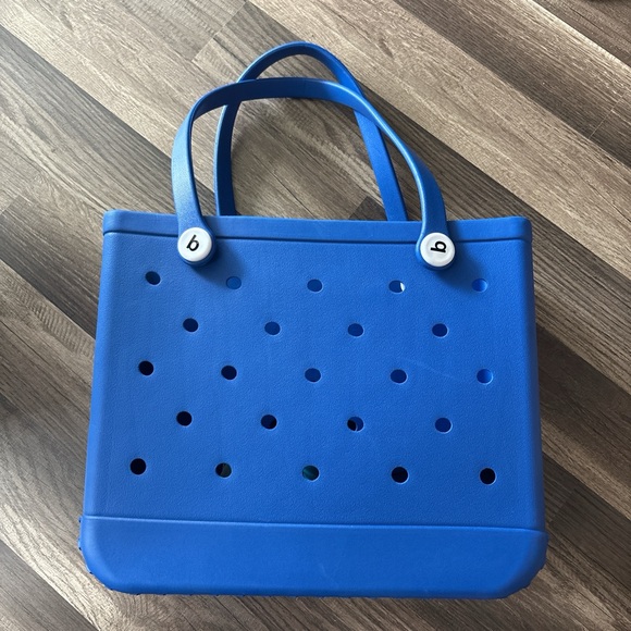BOGG bag tote in blue. See all photos. 14" X 11.5" X 5" - Picture 1 of 8